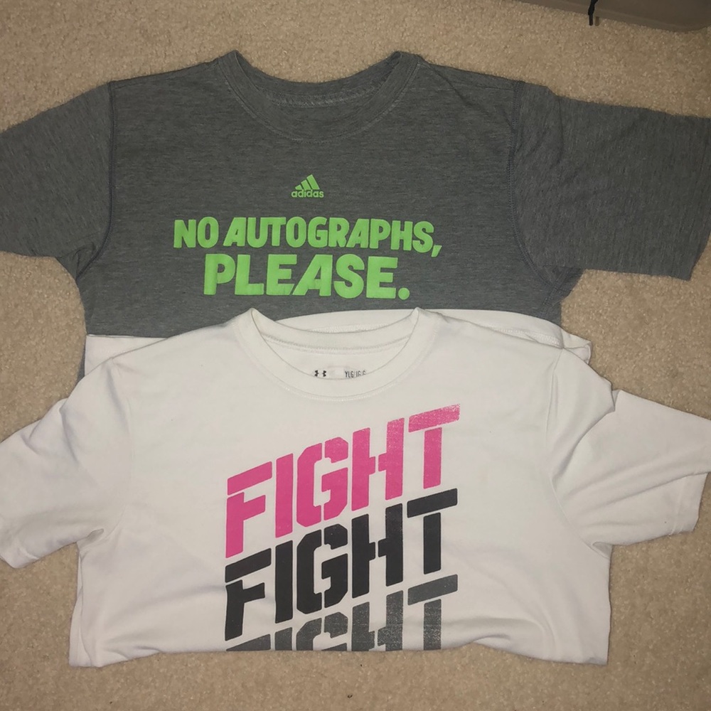 2 size Large Youth T-Shirts